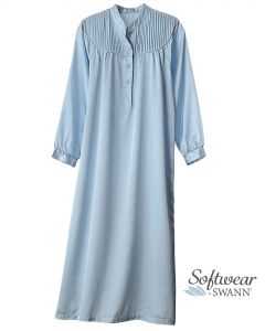 Brushed Back Satin Nightgown