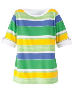 UltraSofts® Watercolor Stripe Tee