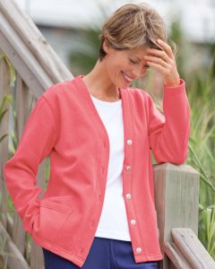 Lightweight Fleece Cardigan