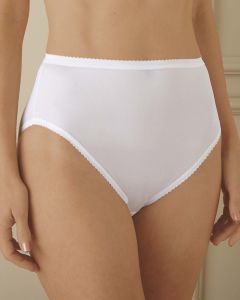 Nylon Hi-Cut Panties 3-pk