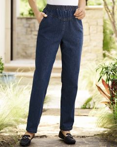 Slimming V-Yoke Jeans