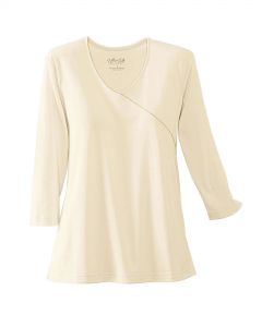 UltraSofts® Faux Wrap Top