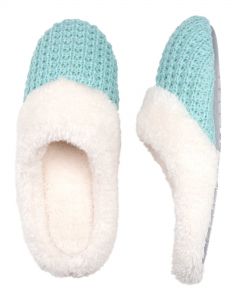 Sweater Knit Closed Toe Scuffs