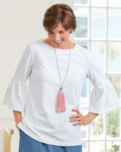 Bell Sleeve Top