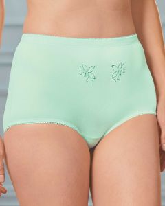 3-Pack Embroidered Microfiber Panties