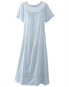 Long Embroidered Nightgown