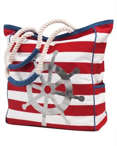 Nautical Shoulder Tote