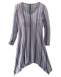 Wavy Striped Tunic